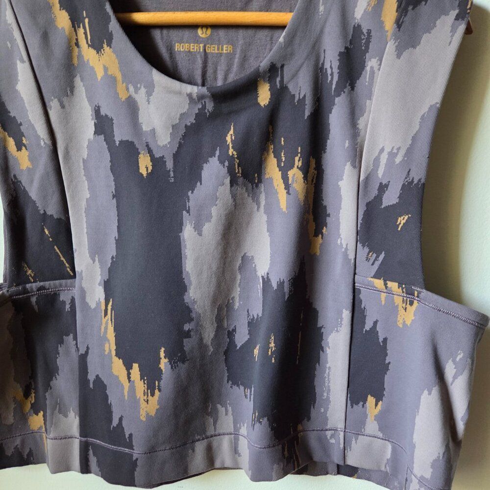 EUC LULULEMON ROBER GELLER PRINTED TANK TOP SIZE L/XL - Picture 12 of 16